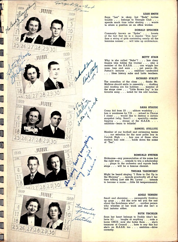 Carrick 1939 yearbook page 77.jpg
