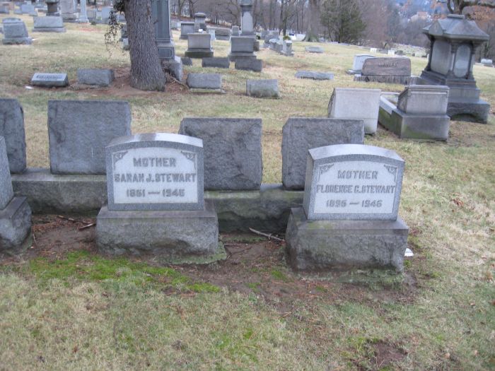 Headstones of Sarah J. Stewart and Florence Stewart.jpg