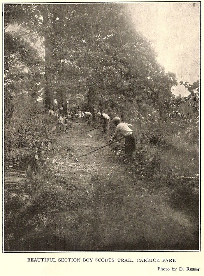 Boy Scouts in Carrick Park 1914.jpg