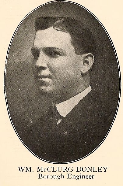 William McClurg Donley, Borough Engineer 1914.jpg
