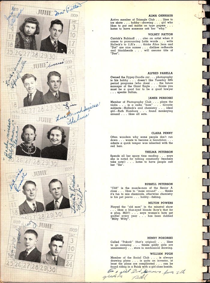 Carrick 1939 yearbook page 74.jpg