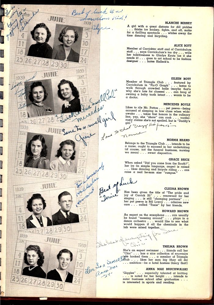 Carrick 1939 yearbook page 65.jpg